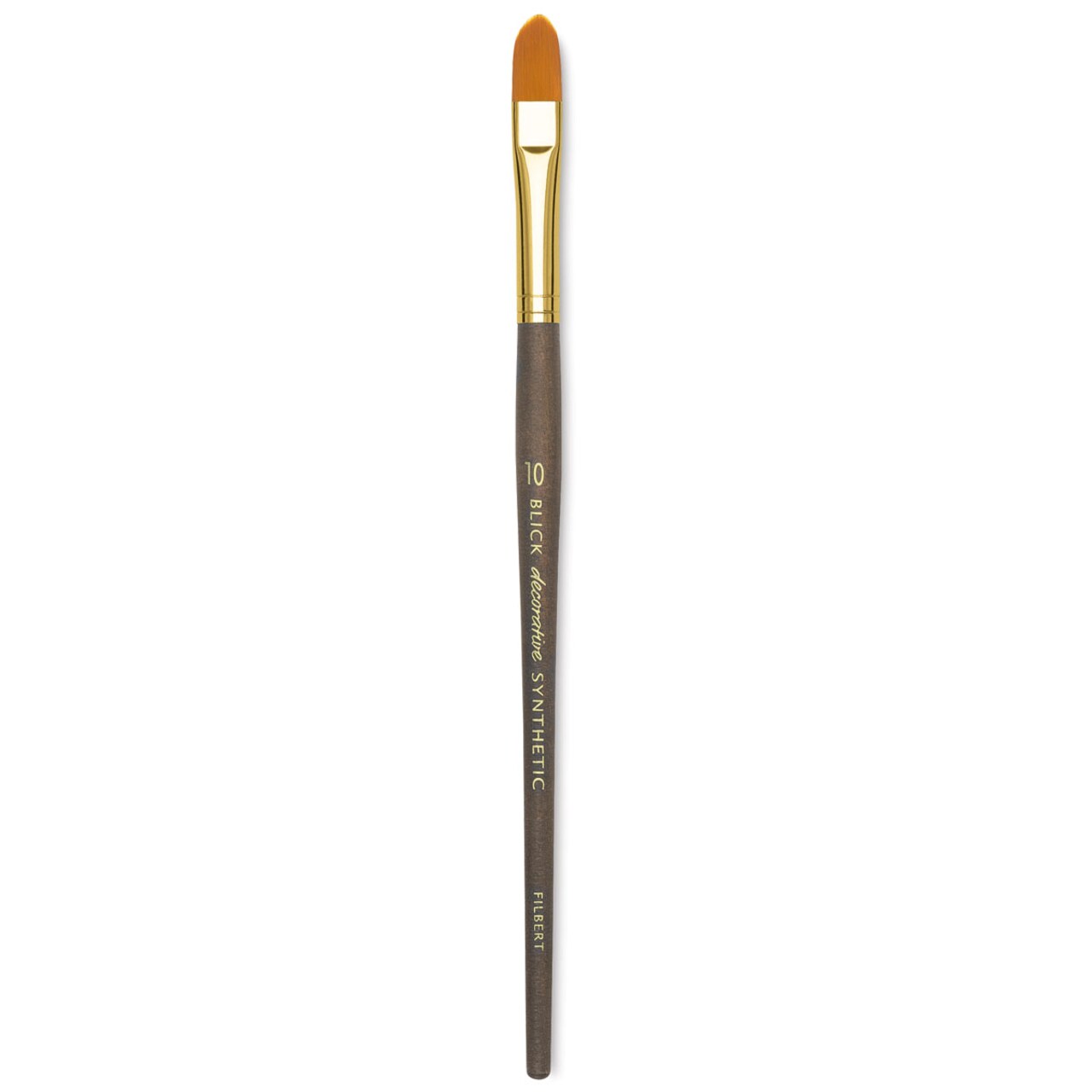 Blick Studio Decorative Brush - Filbert, Short Handle, Size 10